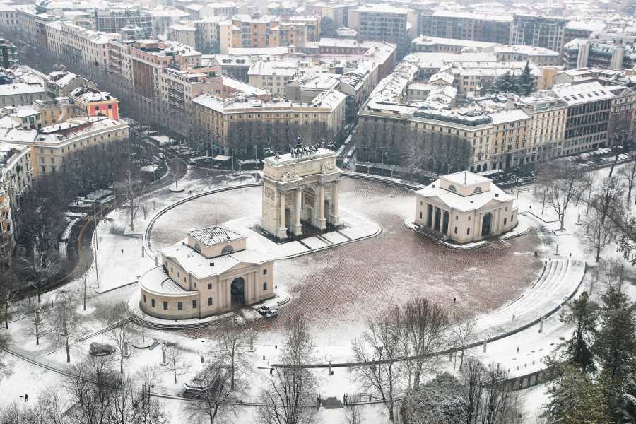 Milano, Barış Takı (Arco della Pace)