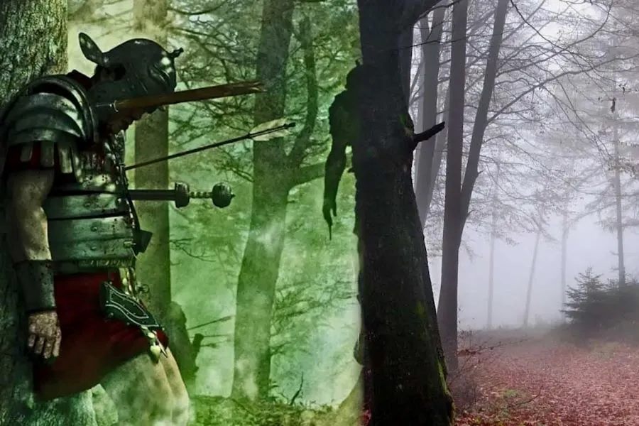 Teutoburg Ormanı Savası, Faciası