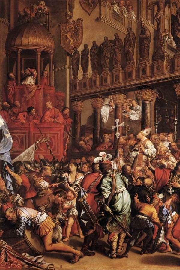 Venedik, Haçlı Seferleri, San Marco'nun Bronz Atları