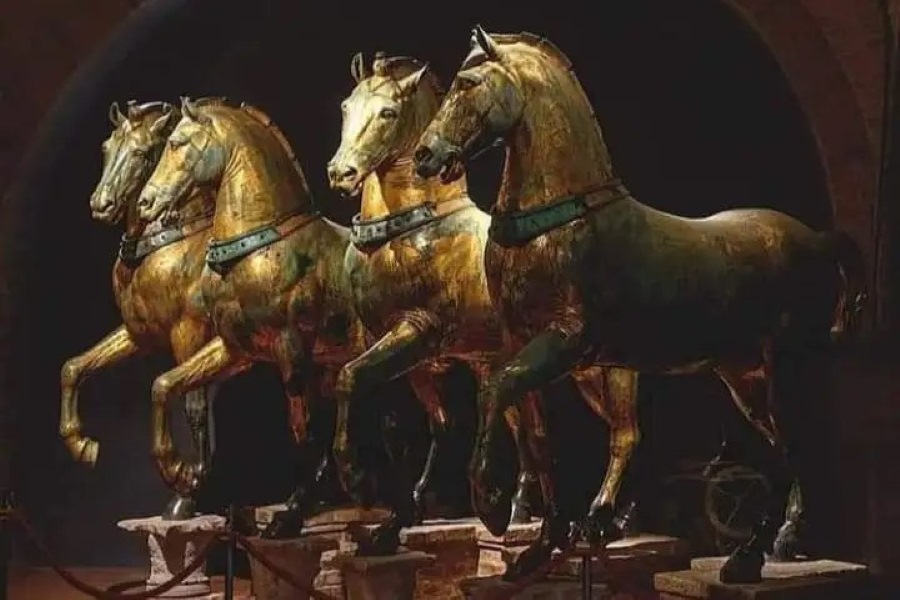 Venedik, Haçlı Seferleri, San Marco'nun Bronz Atları II