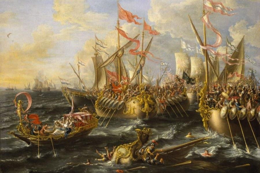 Actium Savaşı, Caesar'ın Mirası uğruna