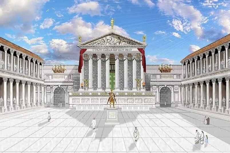 Roma, Tanrılaştırılmış Julius Sezar Tapınağı