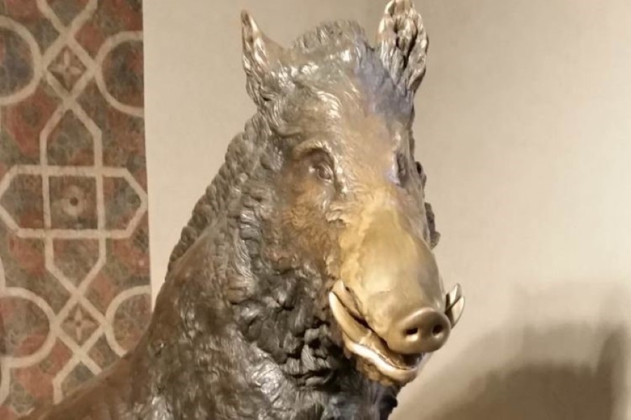 Floransa, Domuzcuk (Porcellino) Heykeli