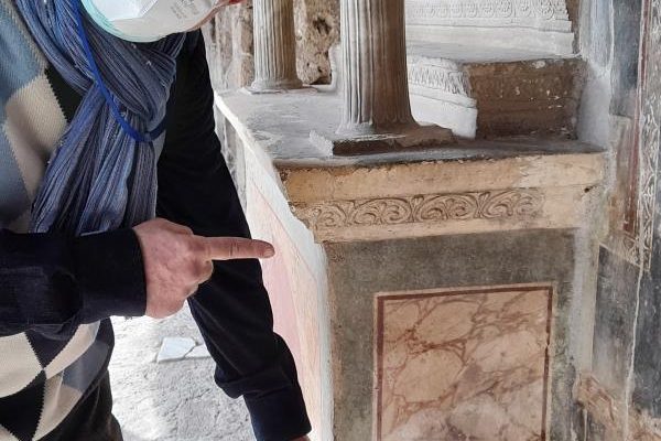 Pompei & Casa degli Amorini Dorati (Amorini Dorati Evi) İtalya Pompei
