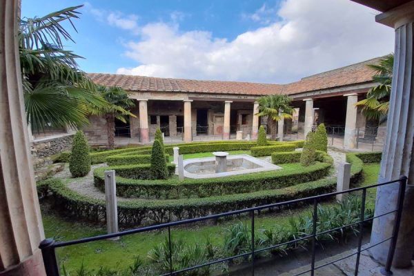 Pompei & Casa degli Amorini Dorati (Amorini Dorati Evi) İtalya Pompei