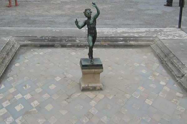 Pompei & Casa del Fauno (Fauno Evi) İtalya Pompei