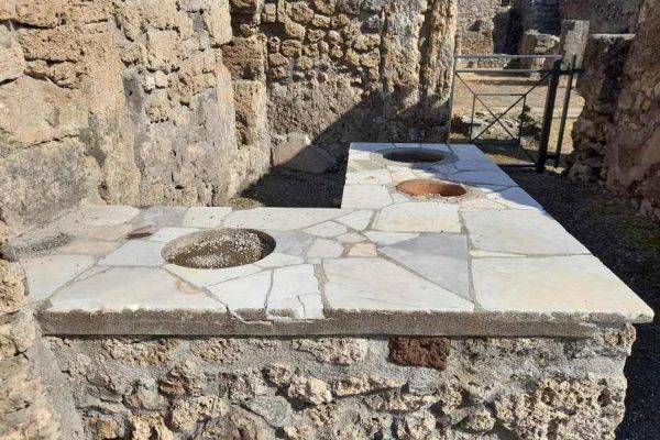 Pompei & Thermopolium (Lokanta) İtalya Pompei