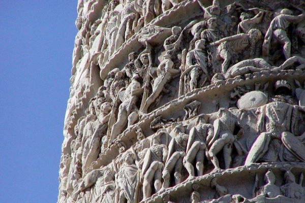 Roma & Trajan Sütunu İtalya Roma