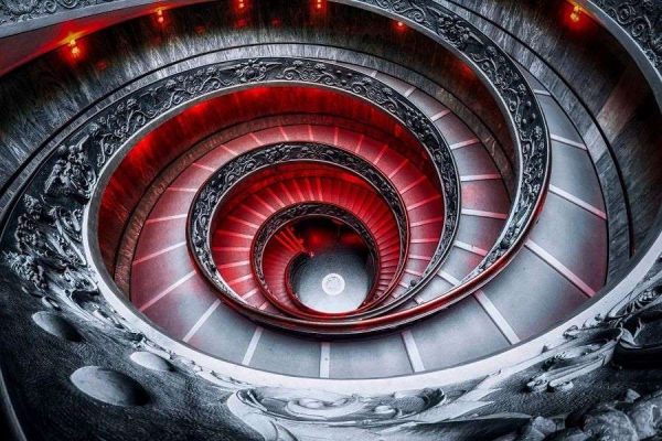 Vatikan & Müzeler, Spiral Merdiven İtalya Vatikan