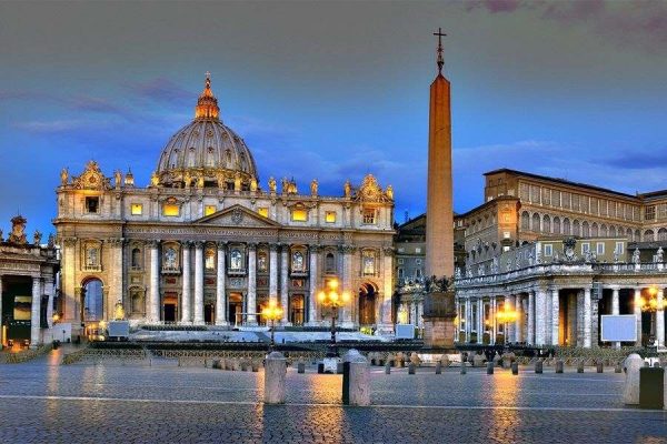 Vatikan & San Pietro Akşam İtalya Vatikan