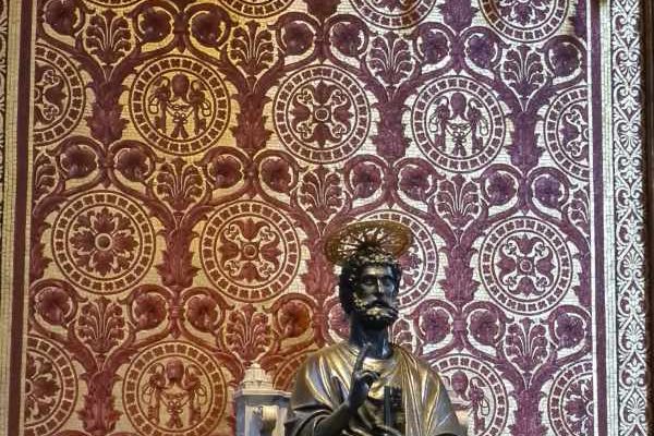 Vatikan & San Pietro Heykel İtalya Vatikan