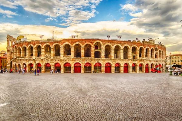 Verona & Areana Panoroma İtalya Verona